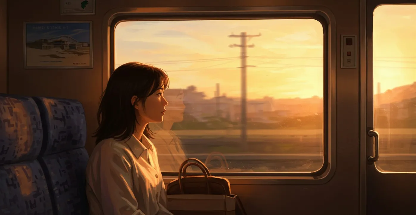 列車の黄昏
